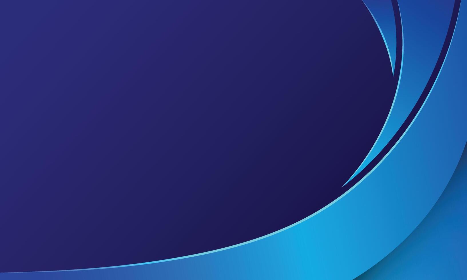 Dark blue gradient dynamic lines background vector