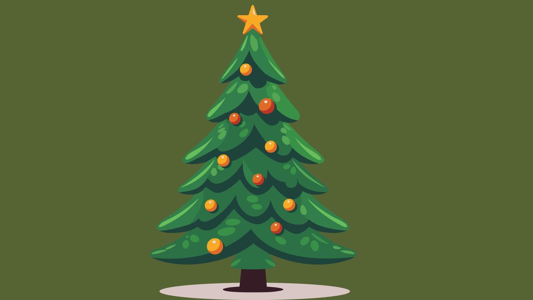 Christmas decoration and celebration ornament illustration Icons vector