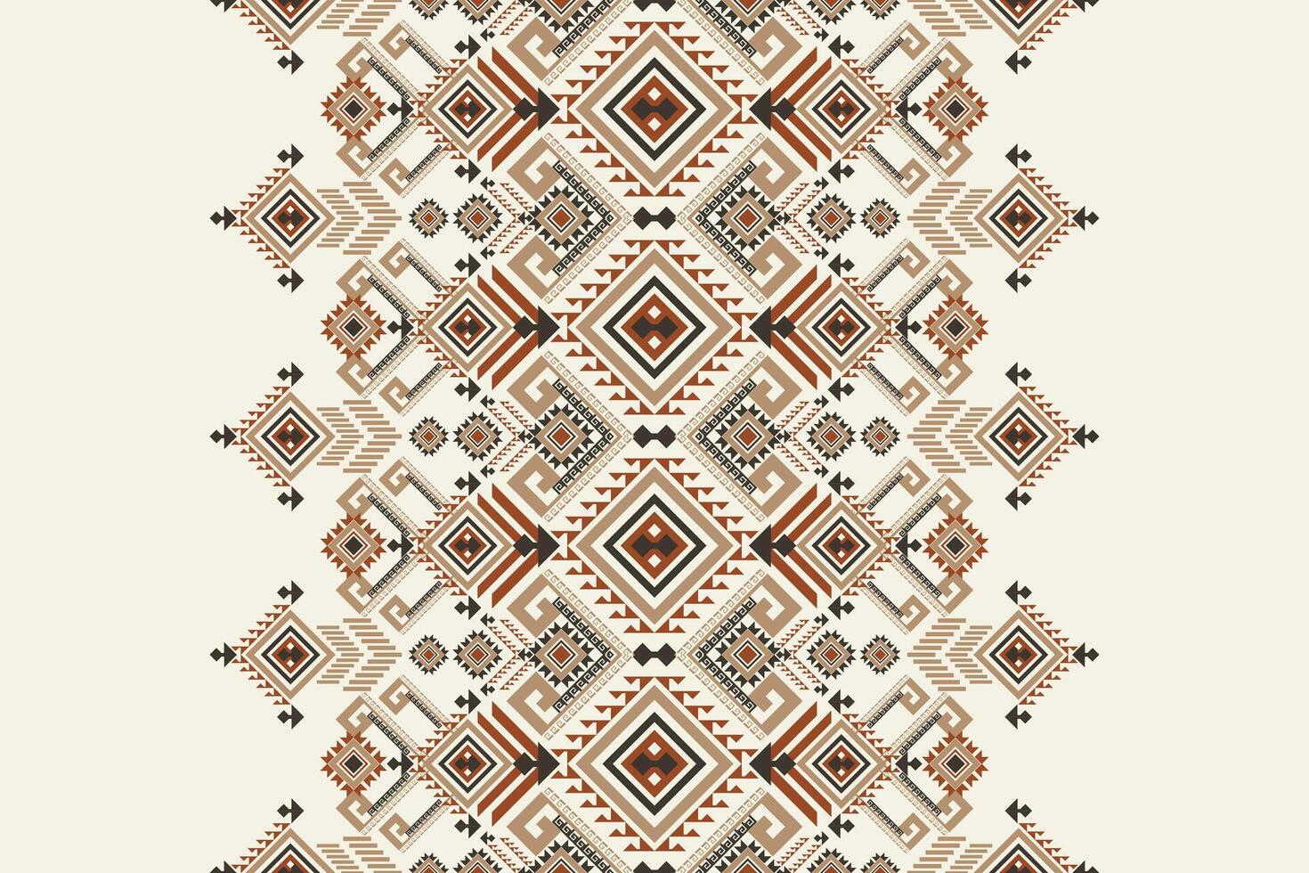 Geometric ethnic design pattern on white background,geometric texture,fabric,clothing,decoration,print.Aztec style,abstract background. vector
