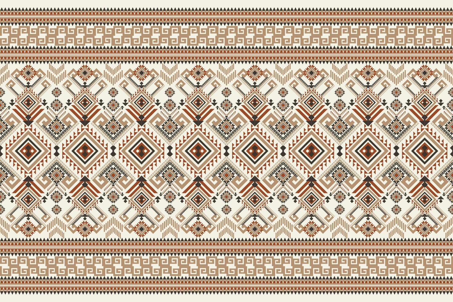 Geometric ethnic design pattern on white background,geometric texture,fabric,clothing,decoration,print.Aztec style,abstract background. vector