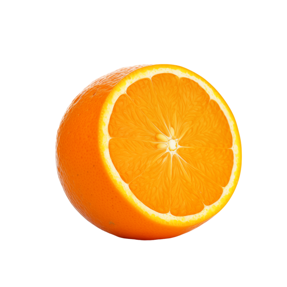 Orange isolated on transparent background png