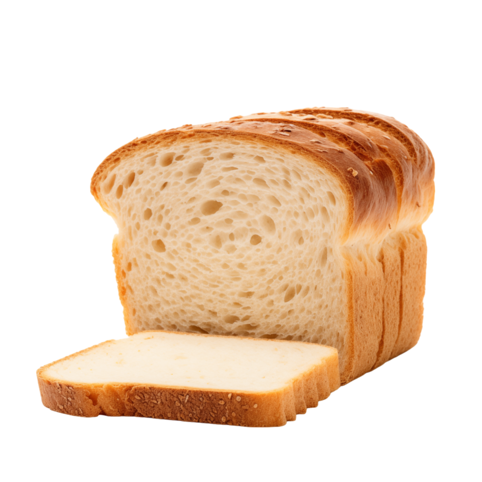 Bread Slice isolated on transparent background png