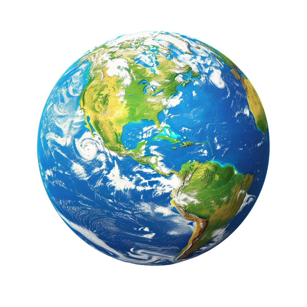 3D Earth globe png