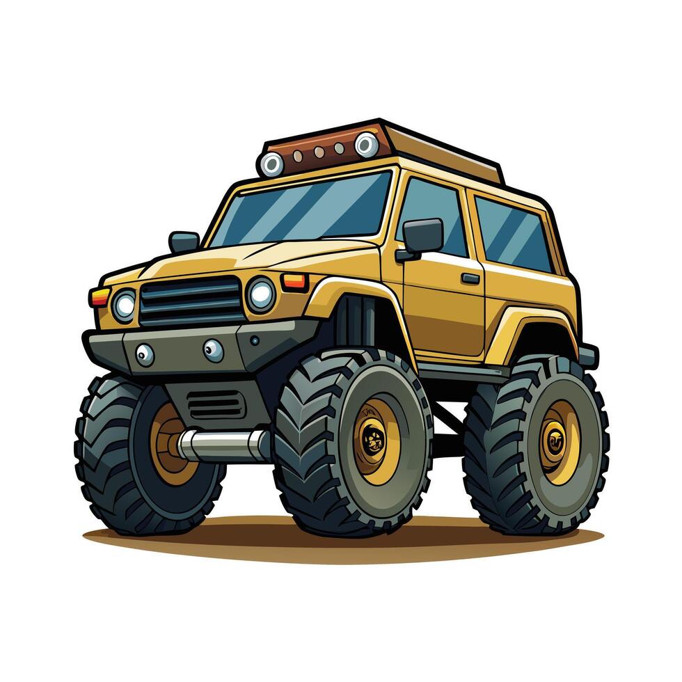 Realistic Truck Illustration vector