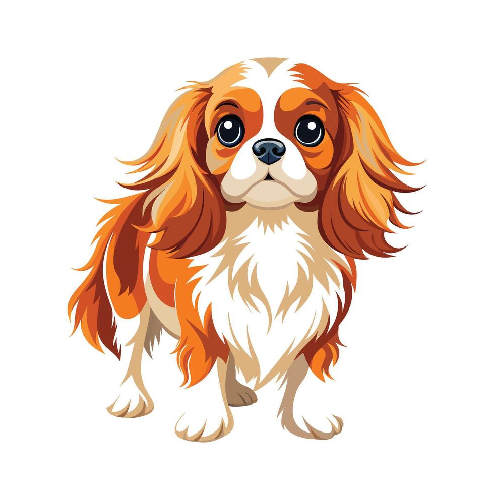 Realistic Illustration of Popular Pet Dogs vector