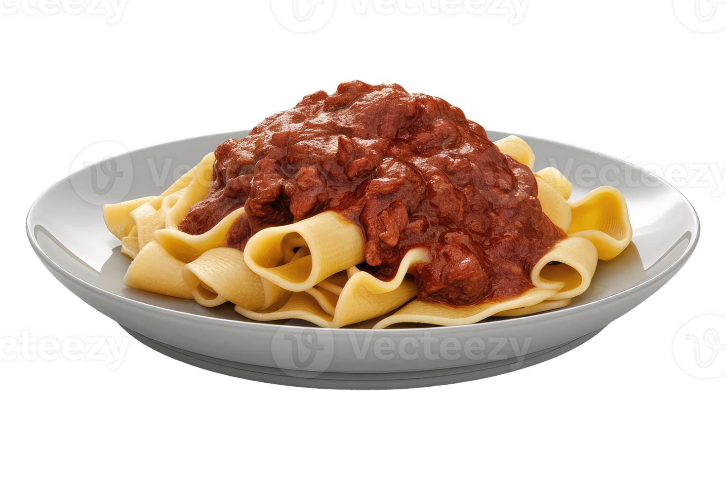 Plate of Spaghetti Bolognese png