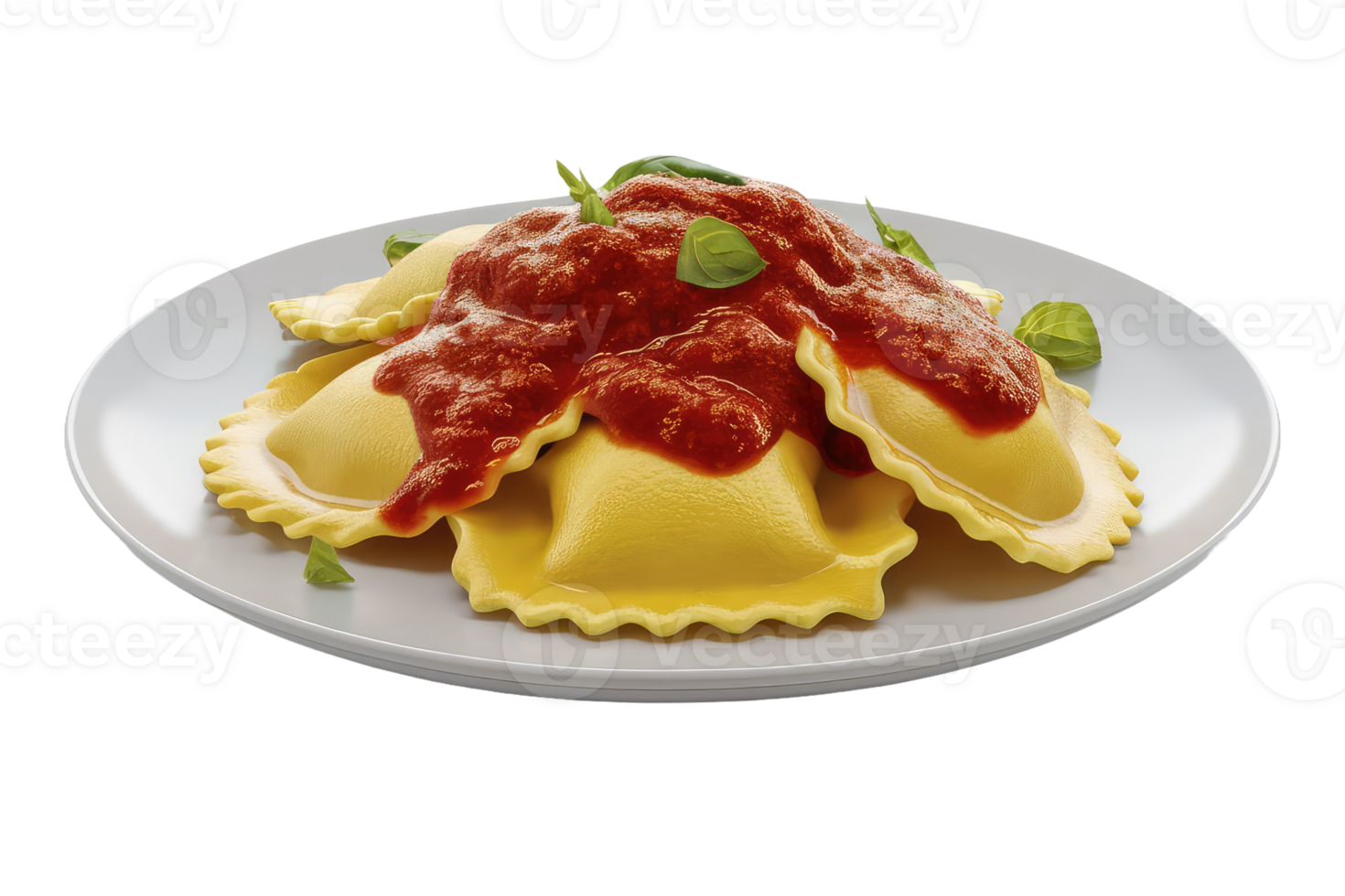 Ravioli with Tomato Sauce png