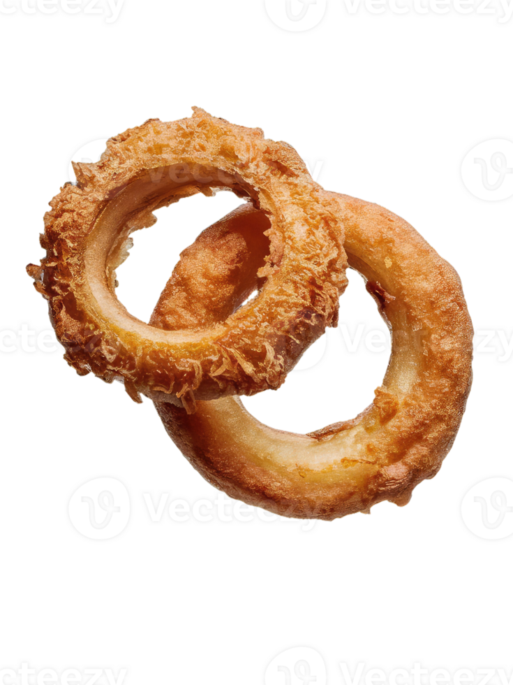 Golden Fried Onion Rings png
