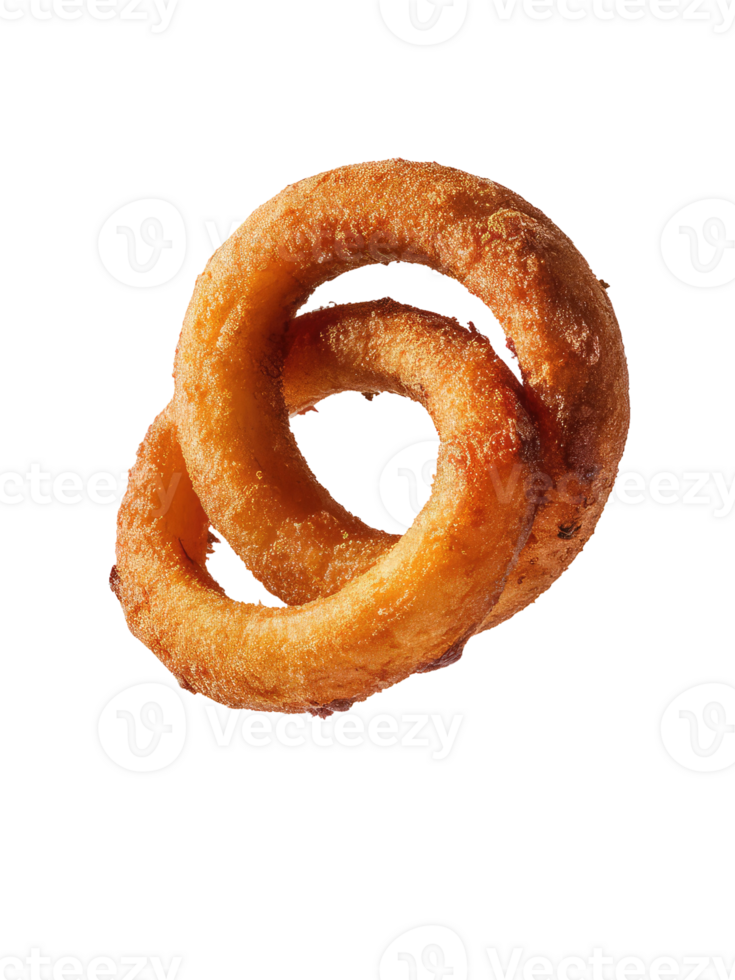 Golden Fried Onion Rings png