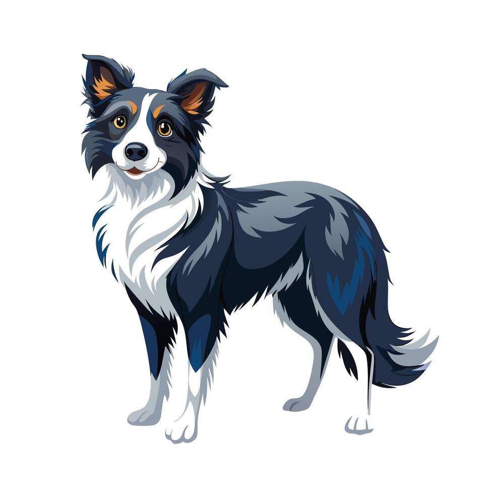Realistic Illustration of Popular Pet Dogs vector