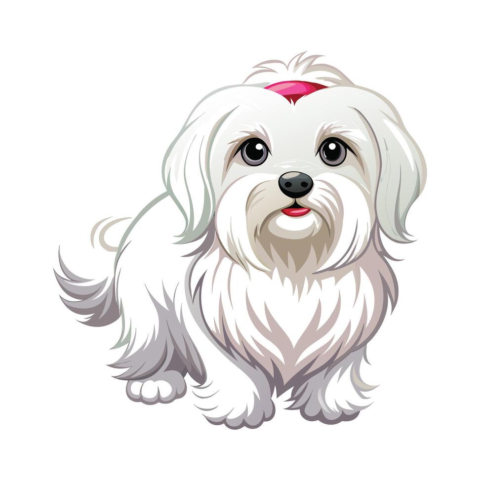 Realistic Illustration of Popular Pet Dogs vector