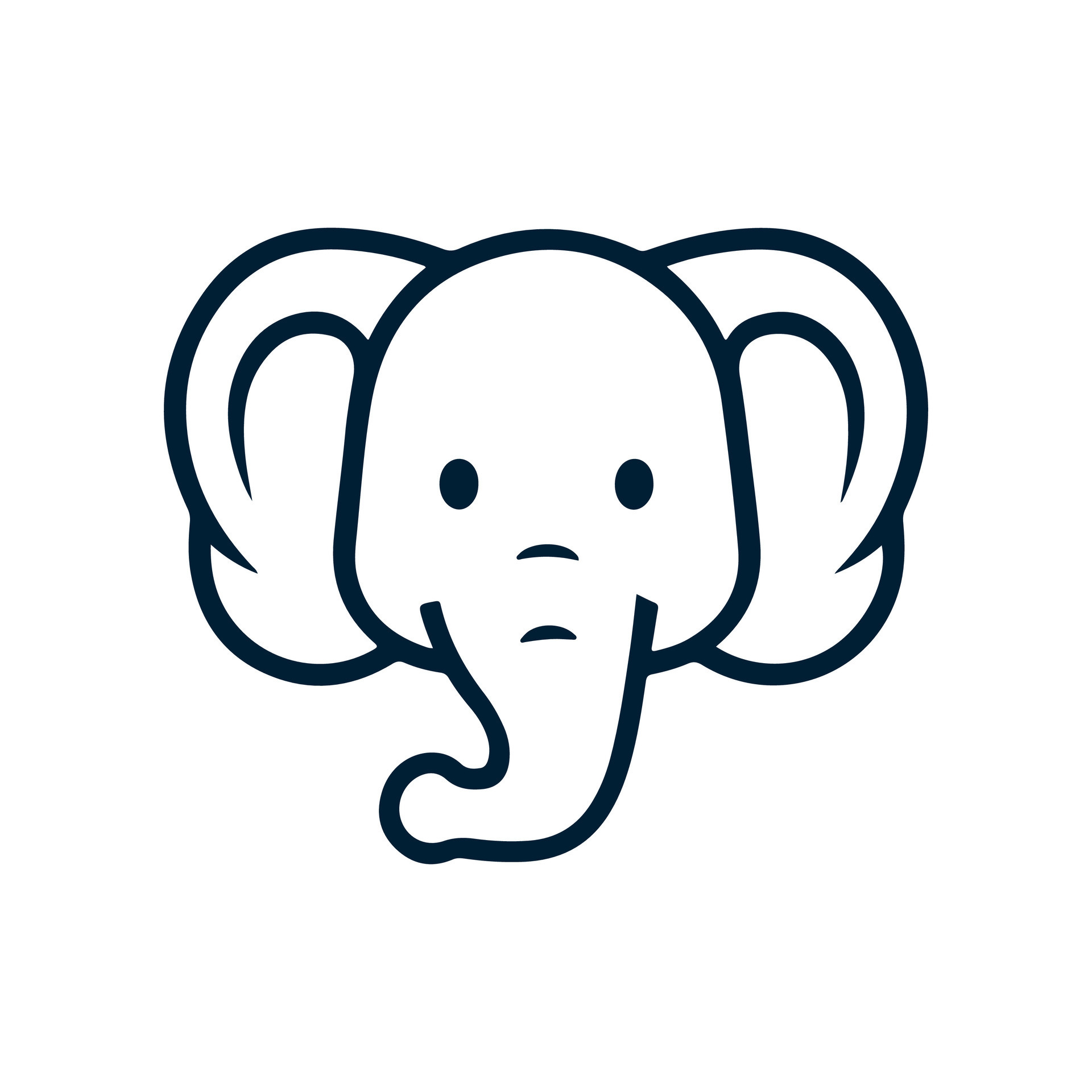 simple Elephant logo icon illustration 47557687 Vector Art at Vecteezy