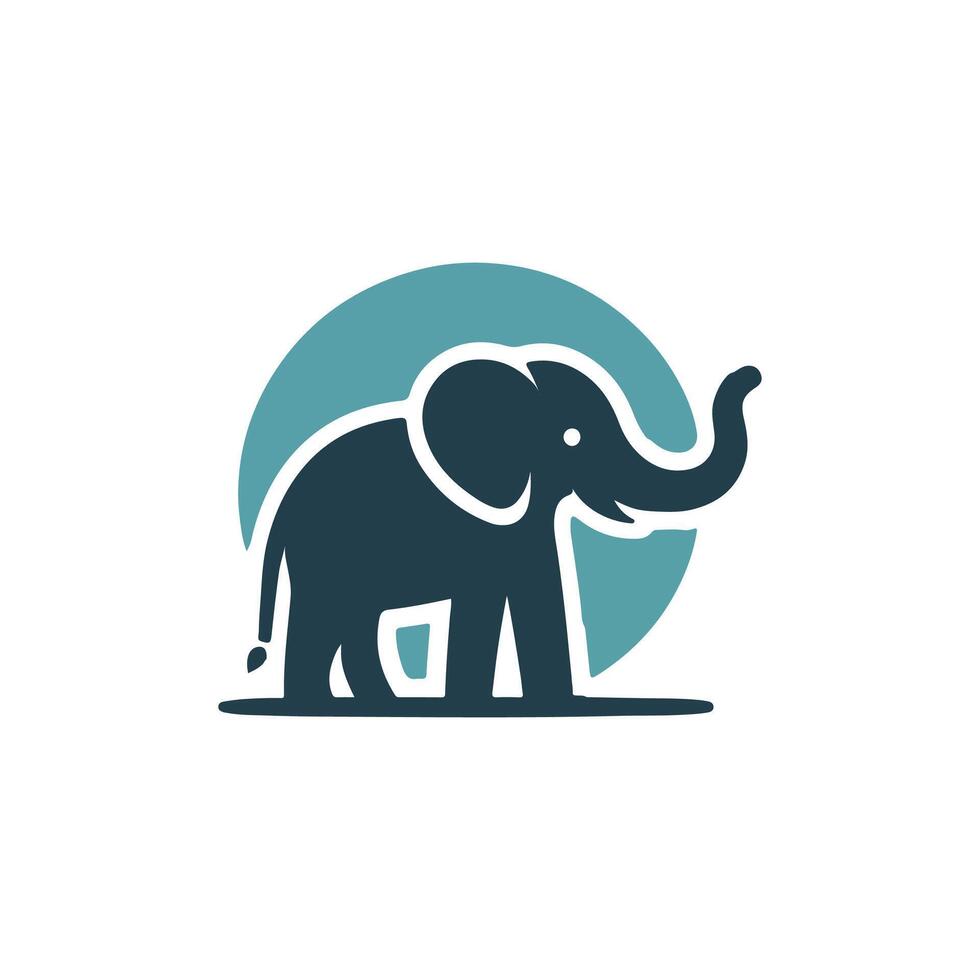 simple Elephant logo icon illustration 47557688 Vector Art at Vecteezy