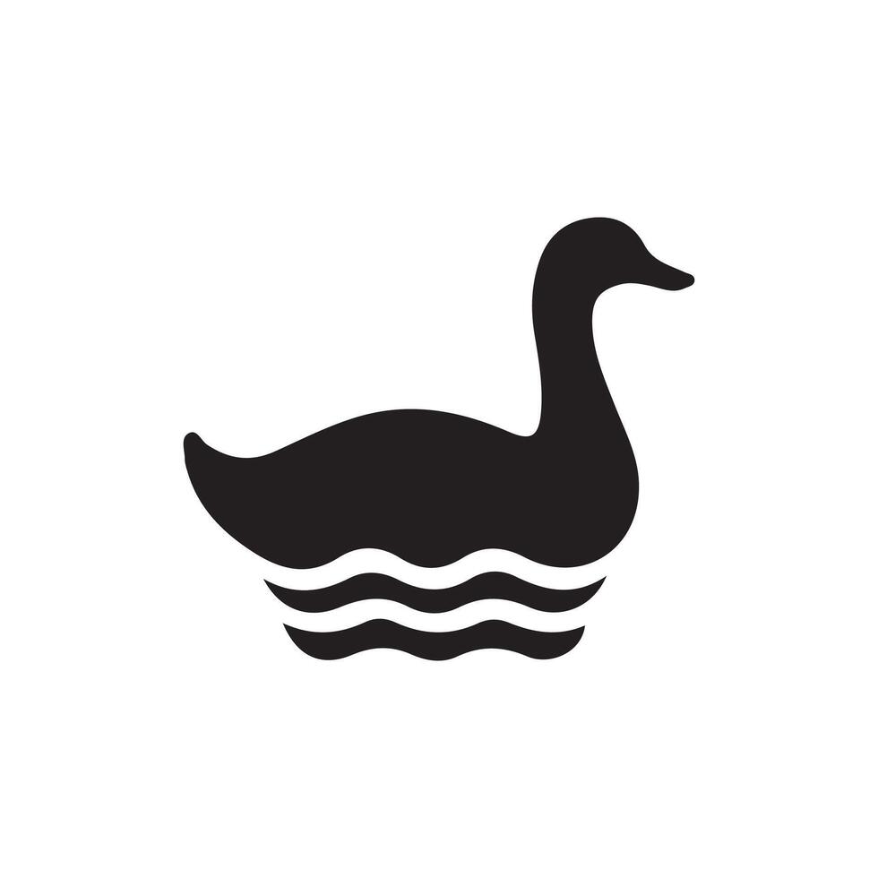 duck silhouettes, Lake Ducks Silhouette, Duck silhouettes, duck collection, various poses, black isolated figures vector