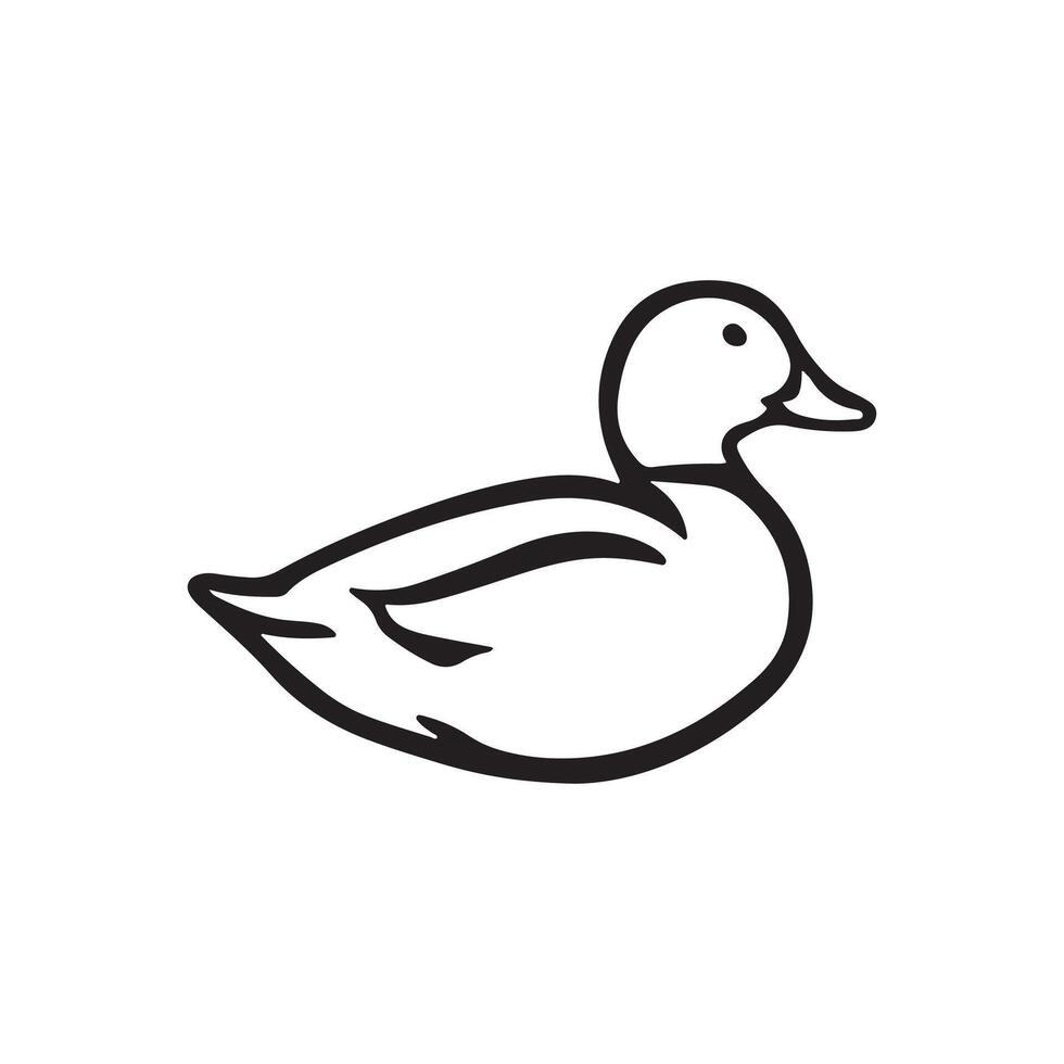 duck silhouettes, Lake Ducks Silhouette, Duck silhouettes, duck collection, various poses, black isolated figures vector