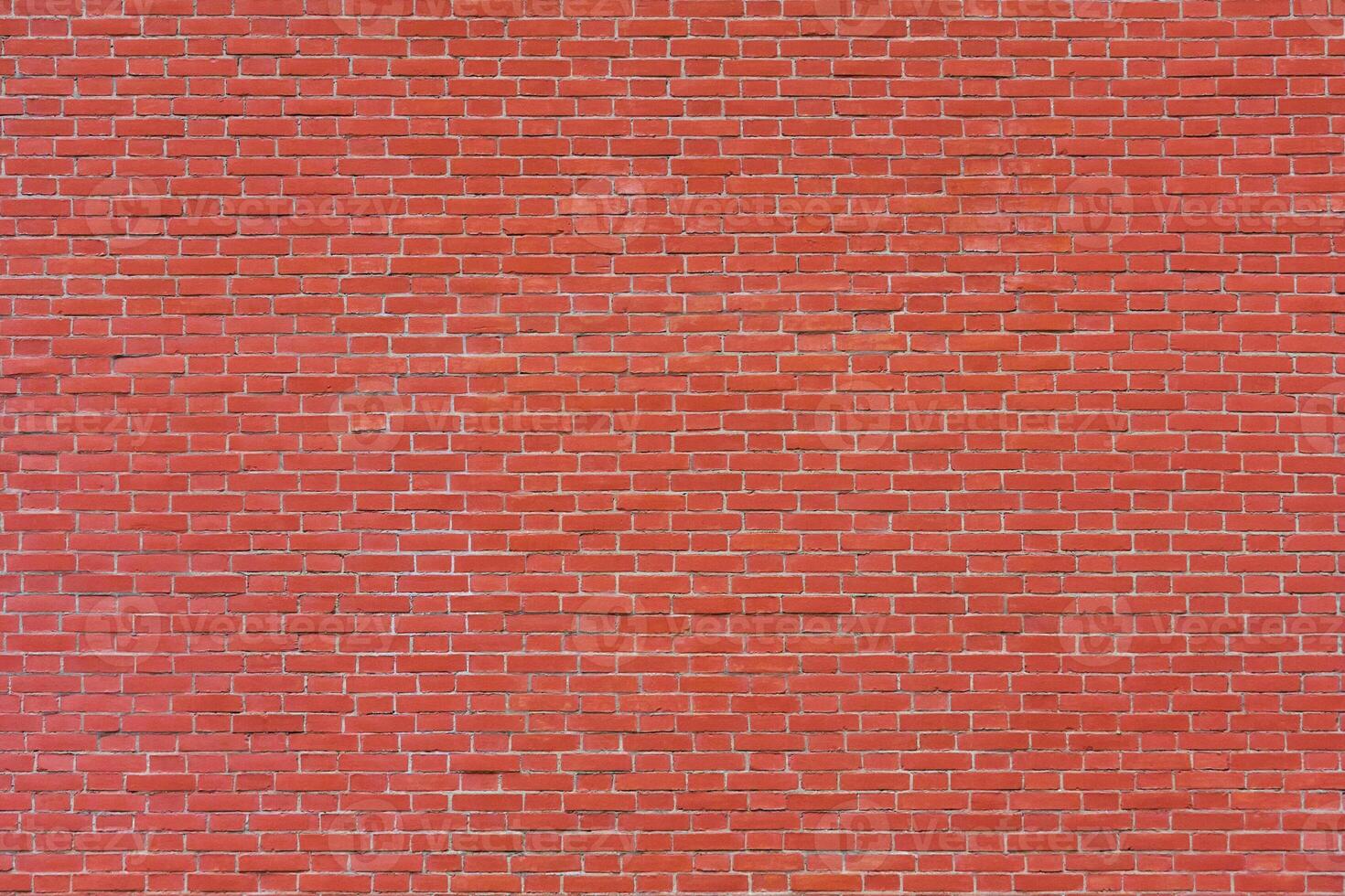 Red brick wall as texture, background photo