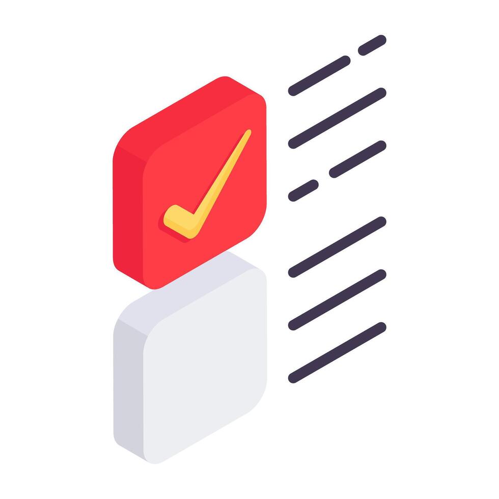Premium download icon of checklist vector