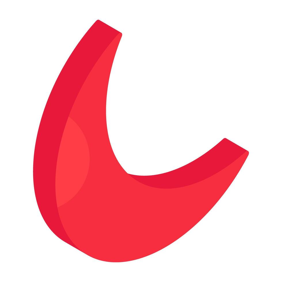 Perfect design icon of moon vector