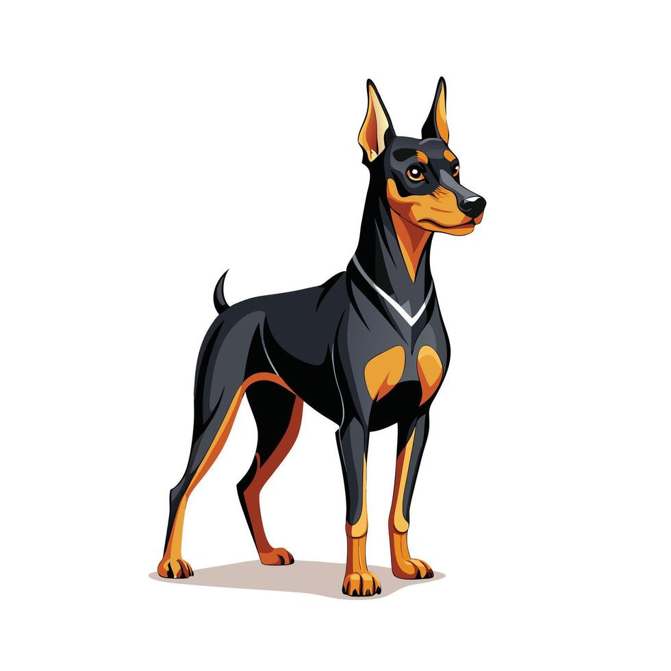 Realistic Illustration of Popular Pet Dogs vector