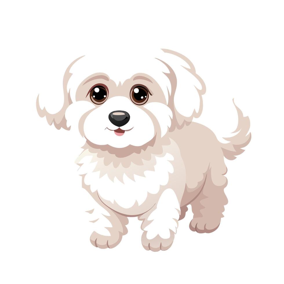 Realistic Illustration of Popular Pet Dogs vector