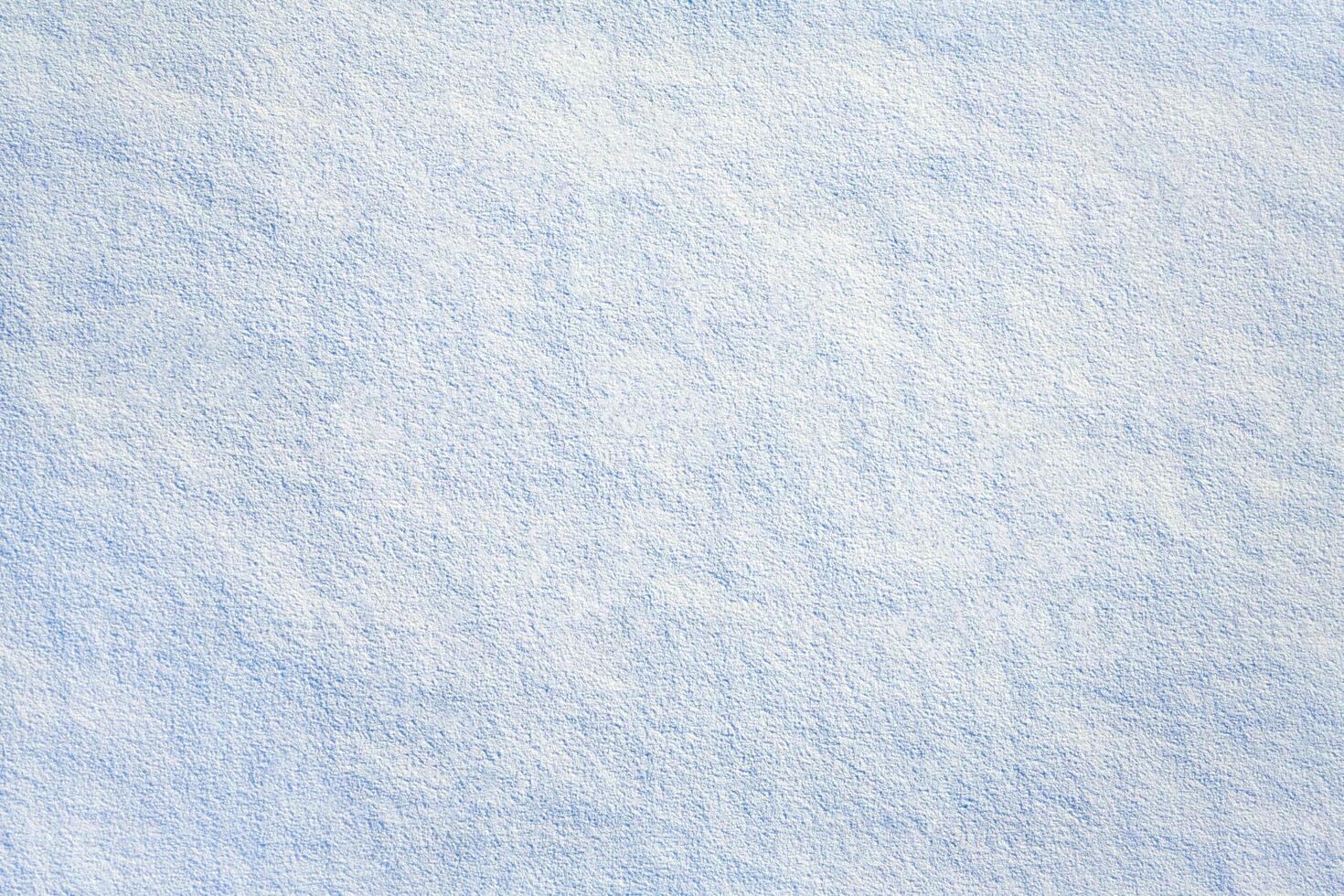 Snow surface as background, texture photo