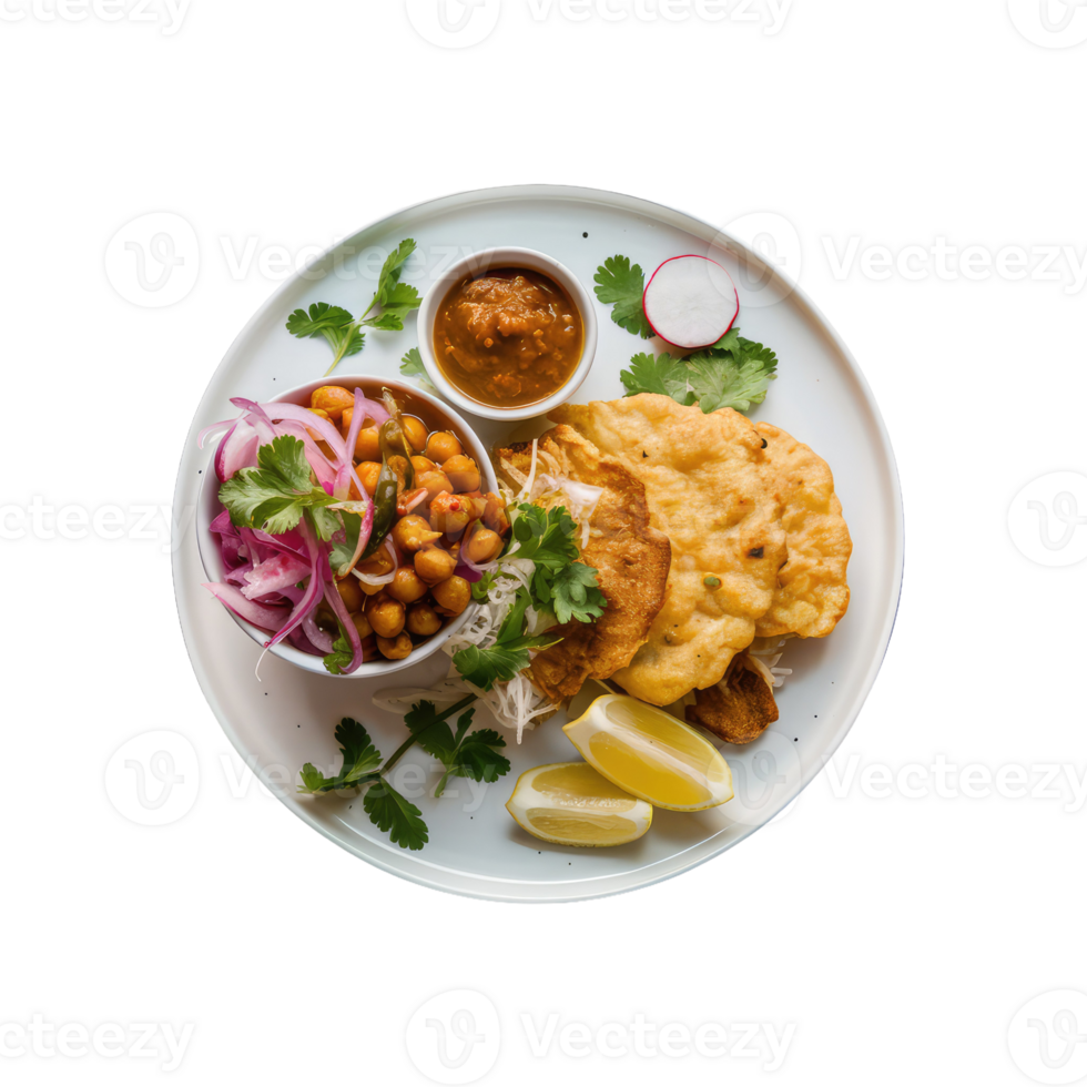 A Plate of Indian Food with Rice, Potatoes, and Bread png