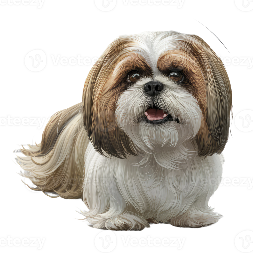 Isolated Dog Portrait png