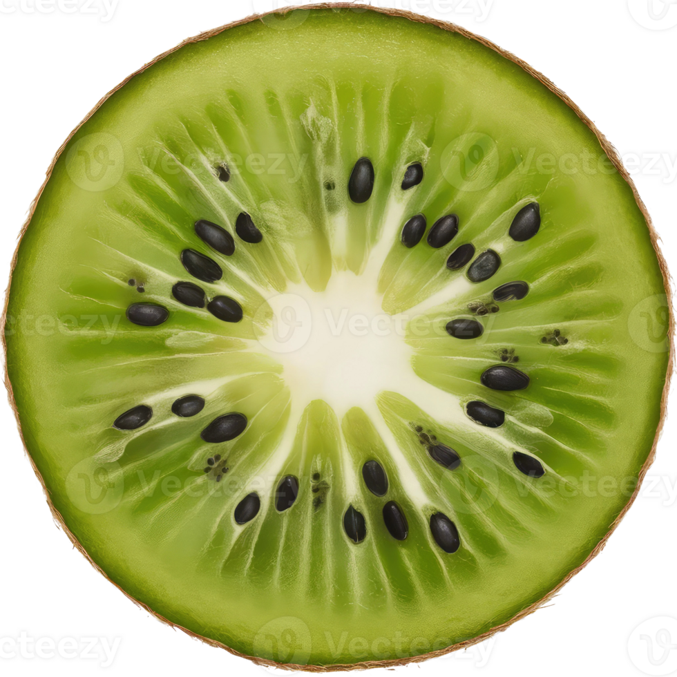 A Close-Up of a Kiwi Slice png