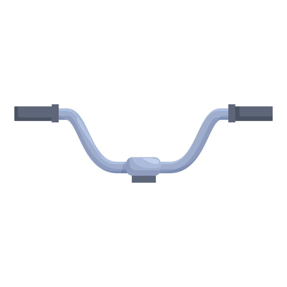 Bicycle handlebar allowing cyclist to steer and maintain balance vector