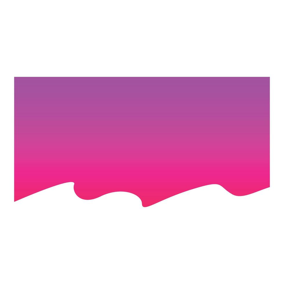 Vibrant purple and pink gradient background flowing downwards vector