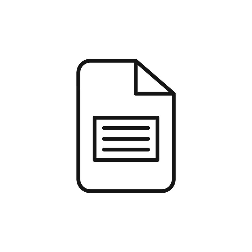Digital File Management Icon for Document Organization and Archiving vector
