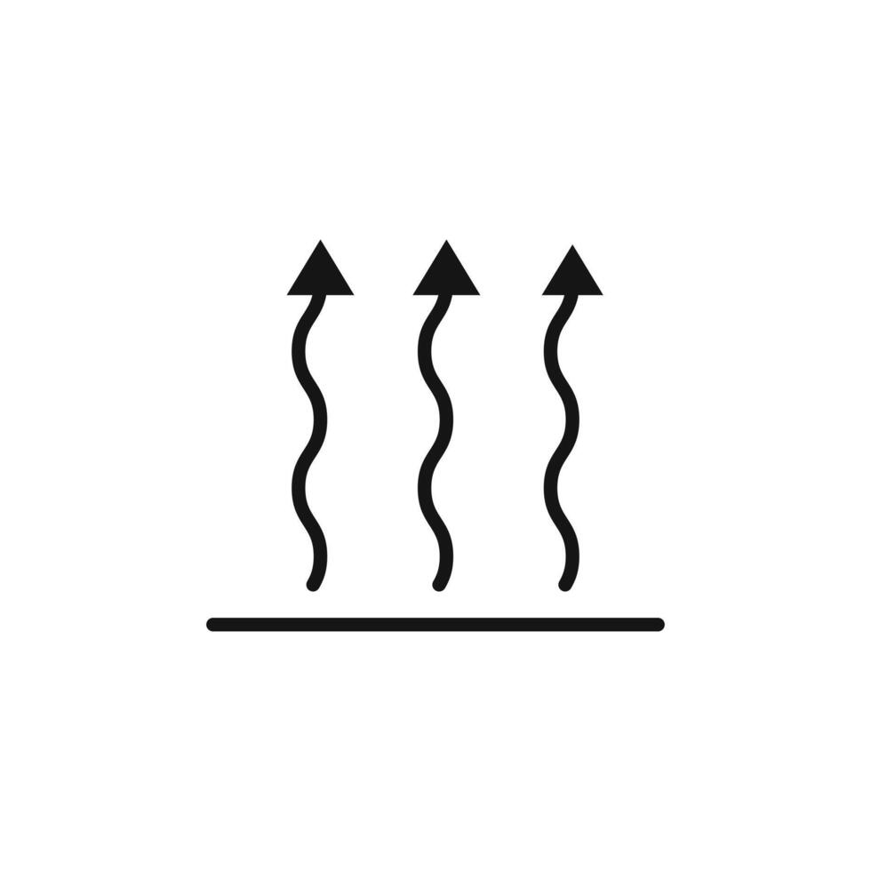 Heat Icon Collection Temperature Illustrations for Weather and Climate Projects vector