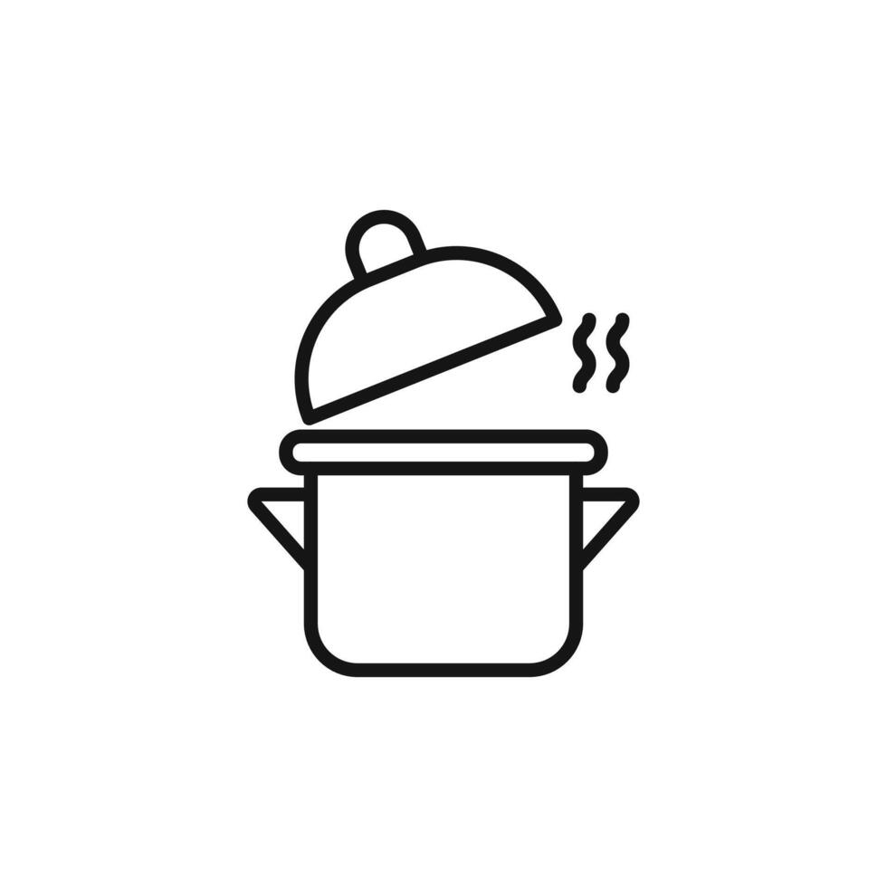 Pot Icon Series Cooking Pot Illustrations for Culinary and Household Uses vector