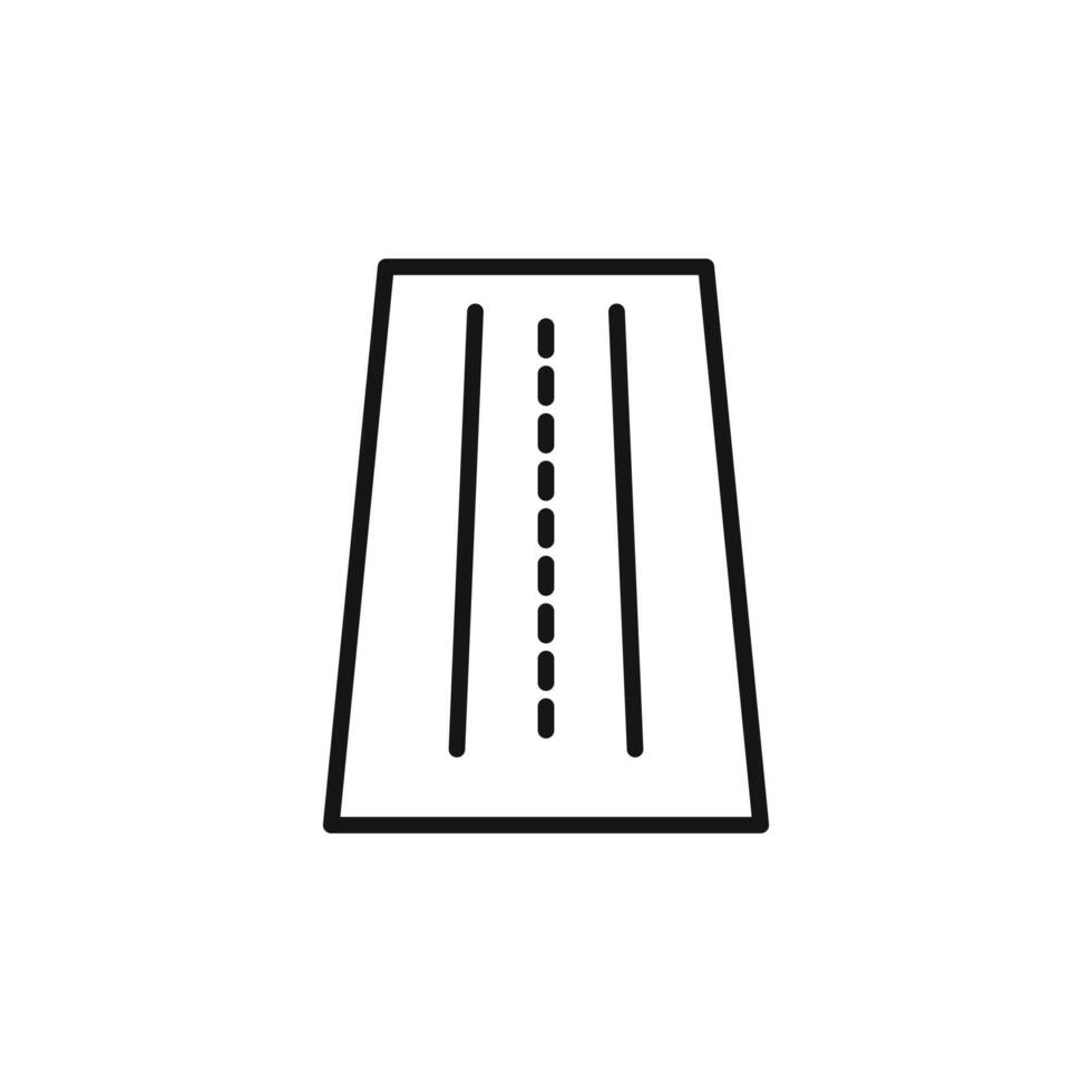 Road Map Icon Ideal for GPS Navigation vector