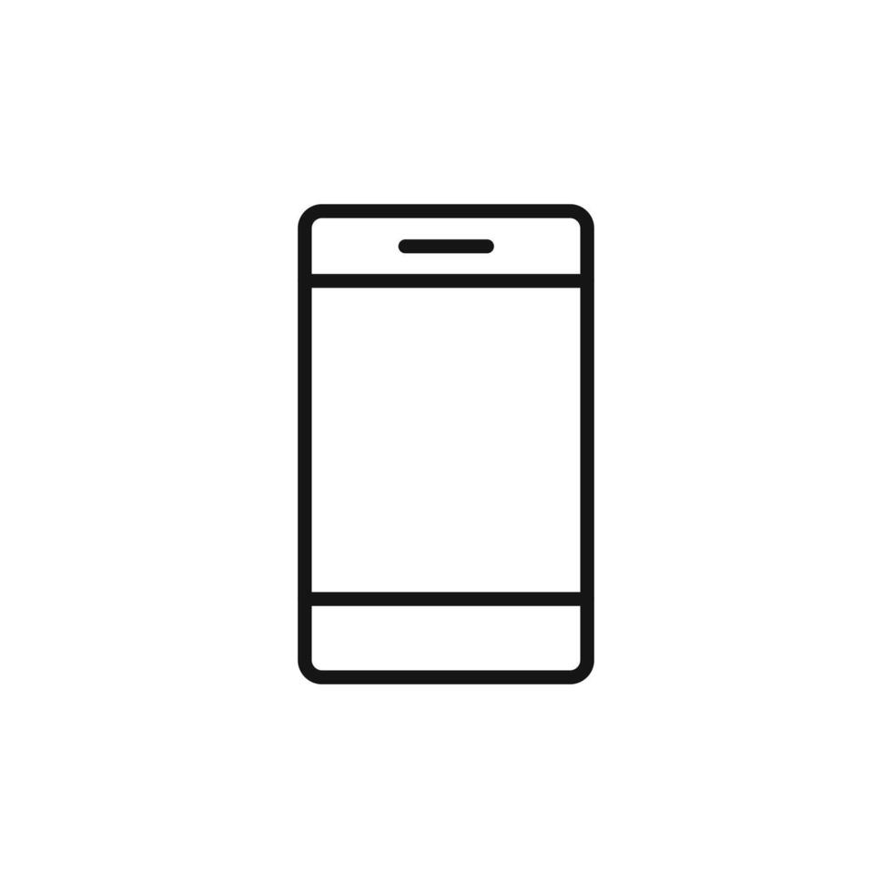 Mobile Phone Icon Ideal for Technology and Gadgets vector