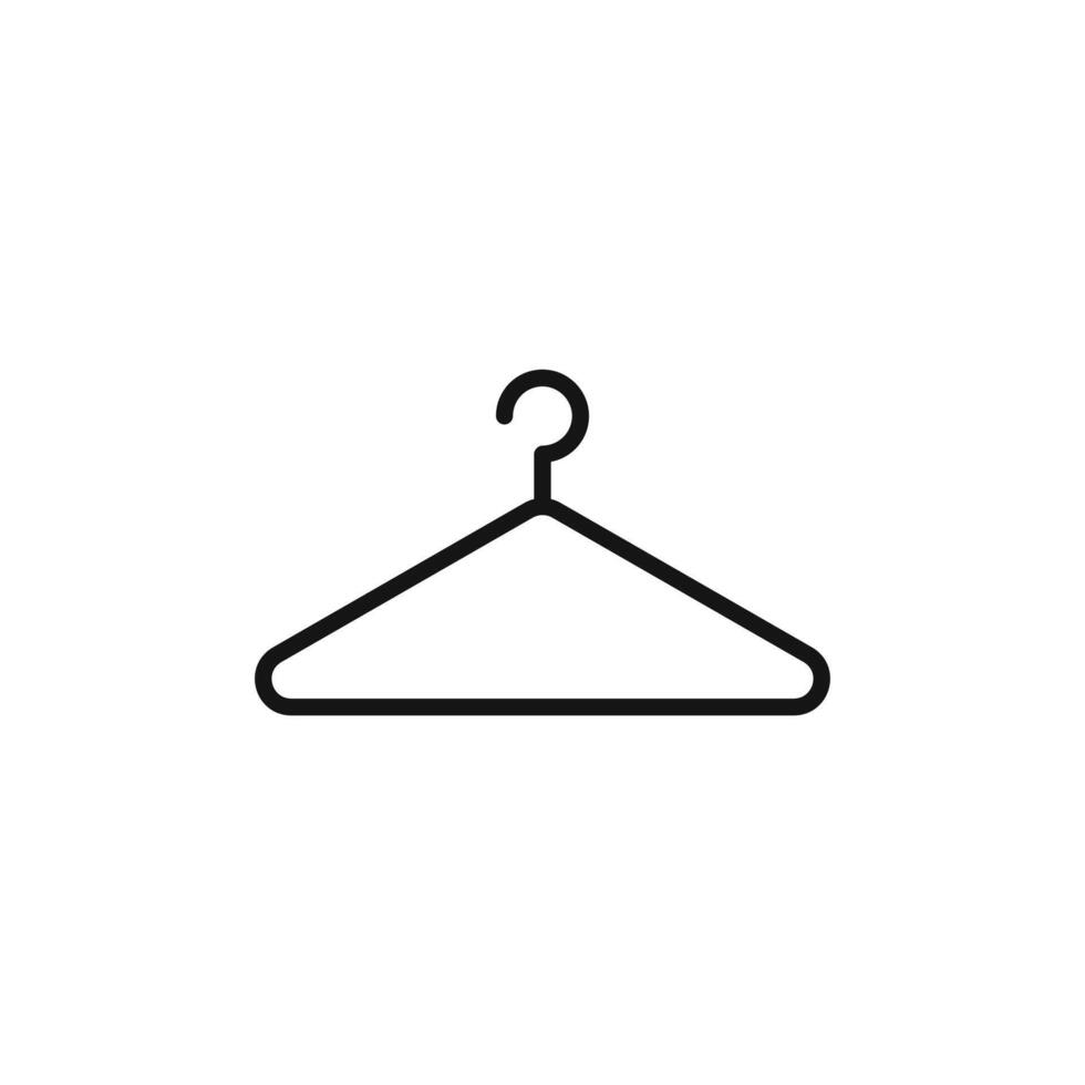 hanger icon logo sign outline vector
