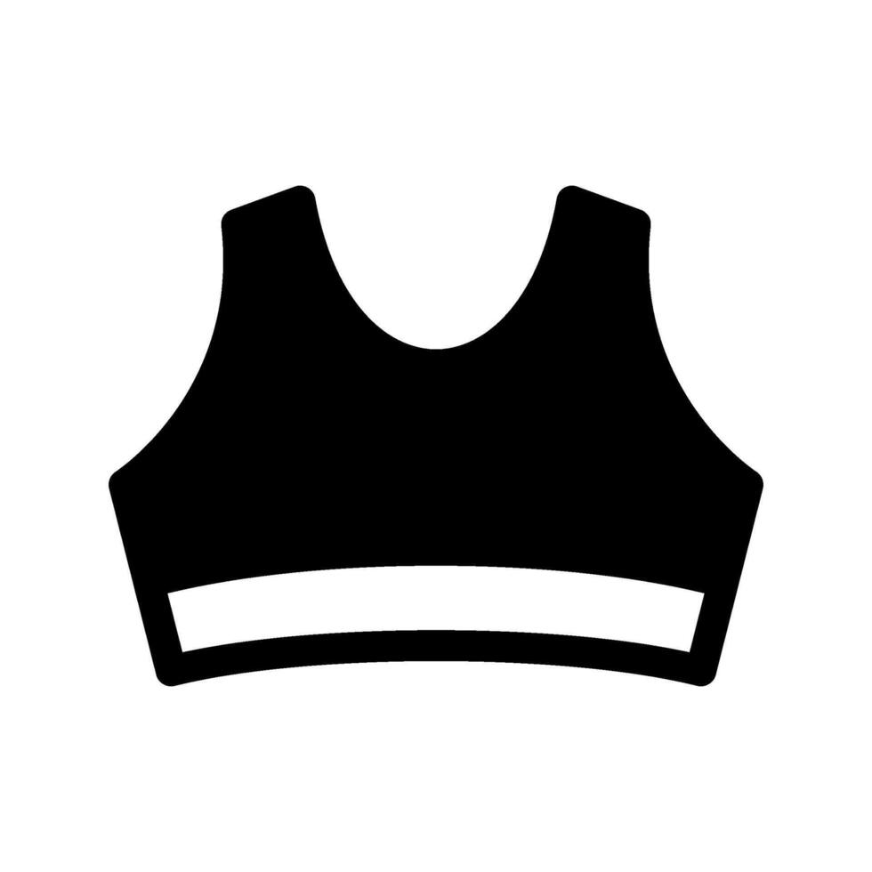 Bra Icon Symbol Design Illustration vector