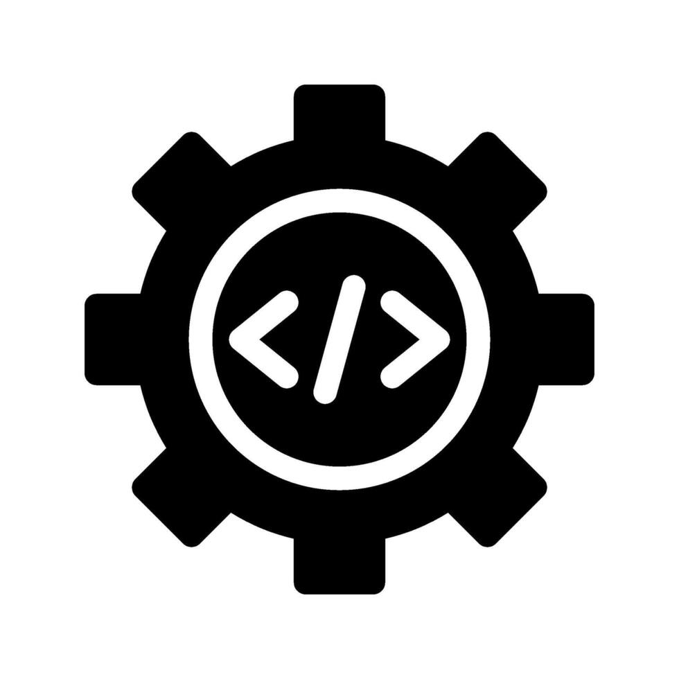 Code Optimization Icon Symbol Design Illustration 47568071 Vector Art ...