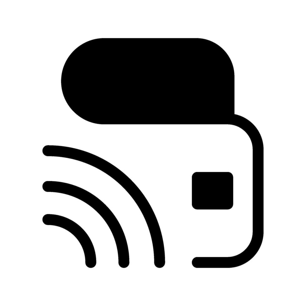 Digital Wallet Icon Symbol Design Illustration vector