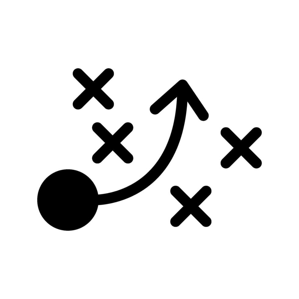 Strategy Icon Symbol Design Illustration vector