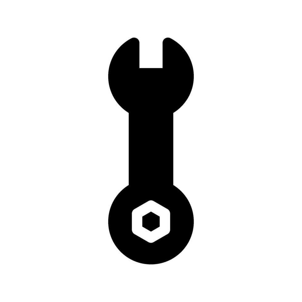 Wrench Icon Symbol Design Illustration vector