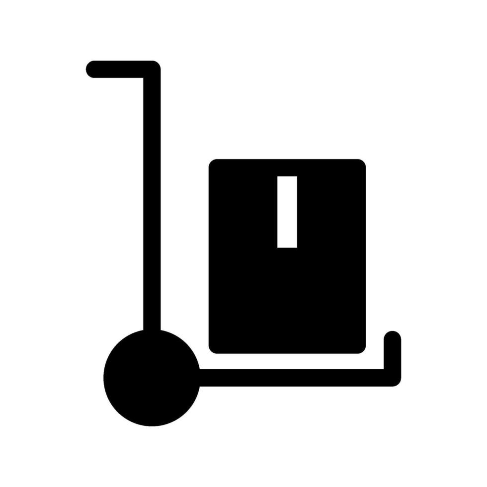 Delivery Cart Icon Symbol Design Illustration vector