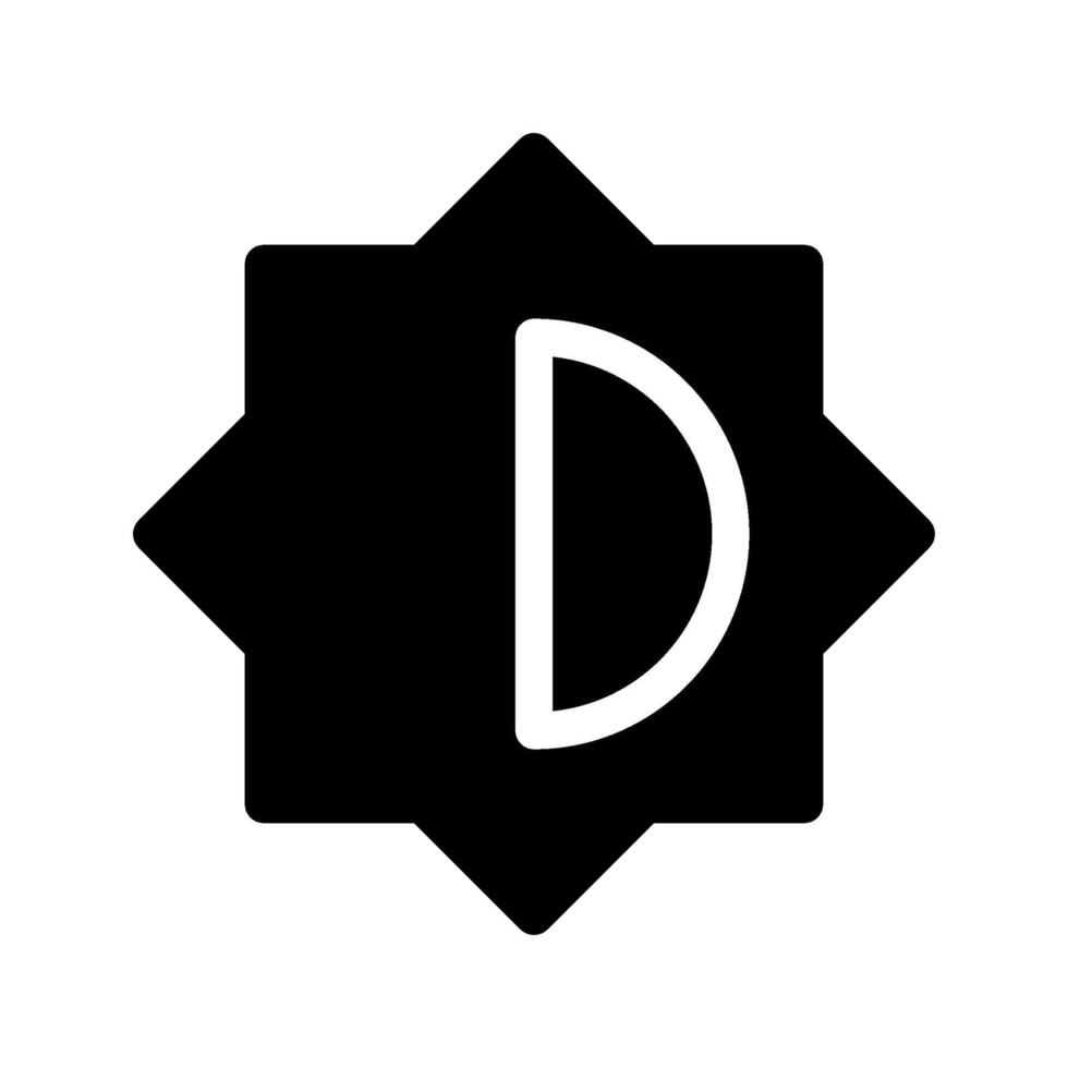Brightness Icon Symbol Design Illustration vector