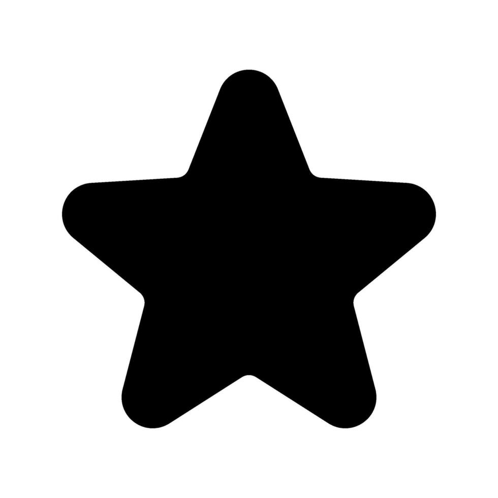 Star Icon Symbol Design Illustration vector