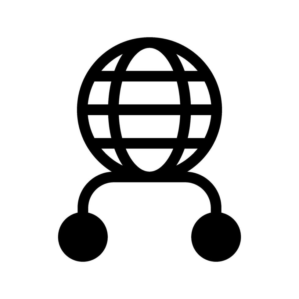 Global Network Icon Symbol Design Illustration vector