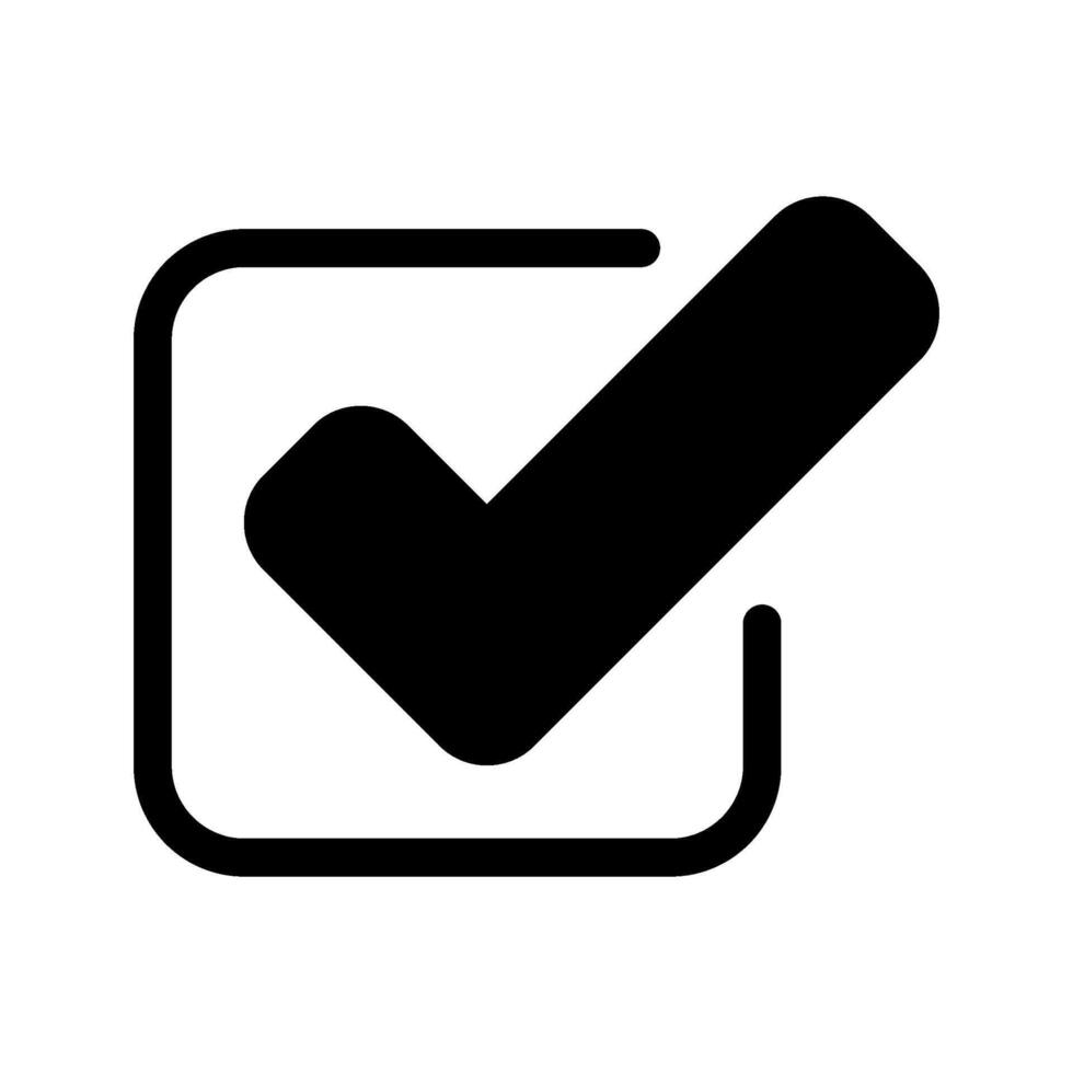 Check Icon Symbol Design Illustration vector