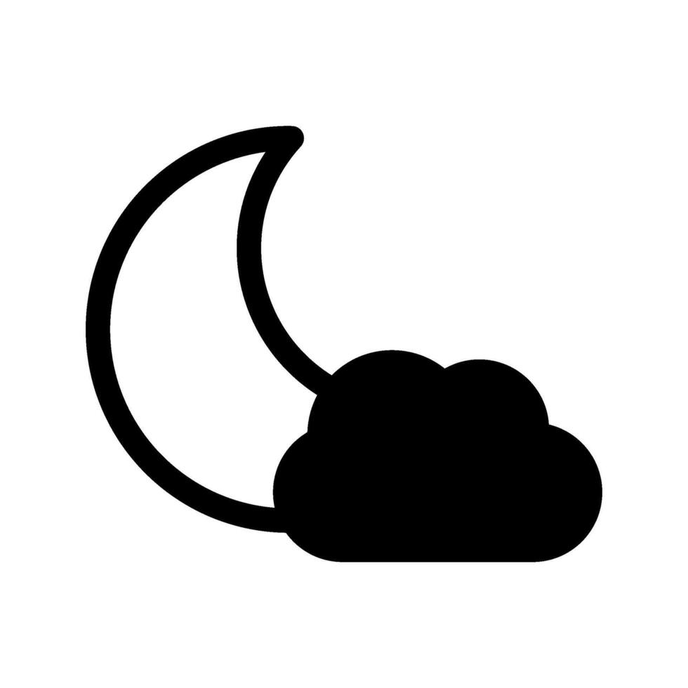 Night Icon Symbol Design Illustration vector