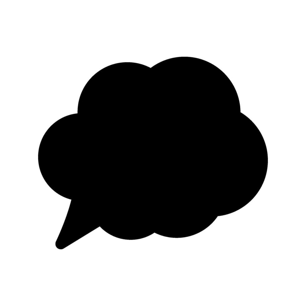 Bubble Speak Icon Symbol Design Illustration vector