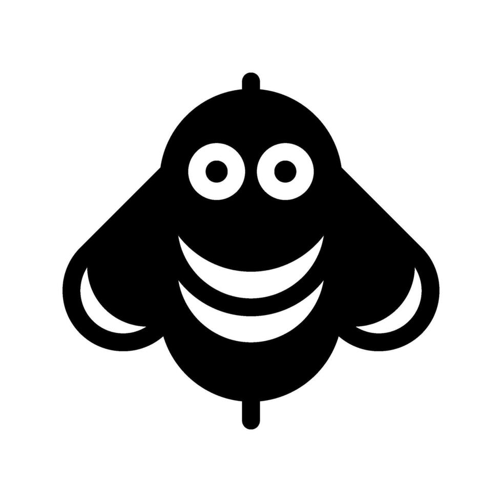 Bee Icon Symbol Design Illustration vector