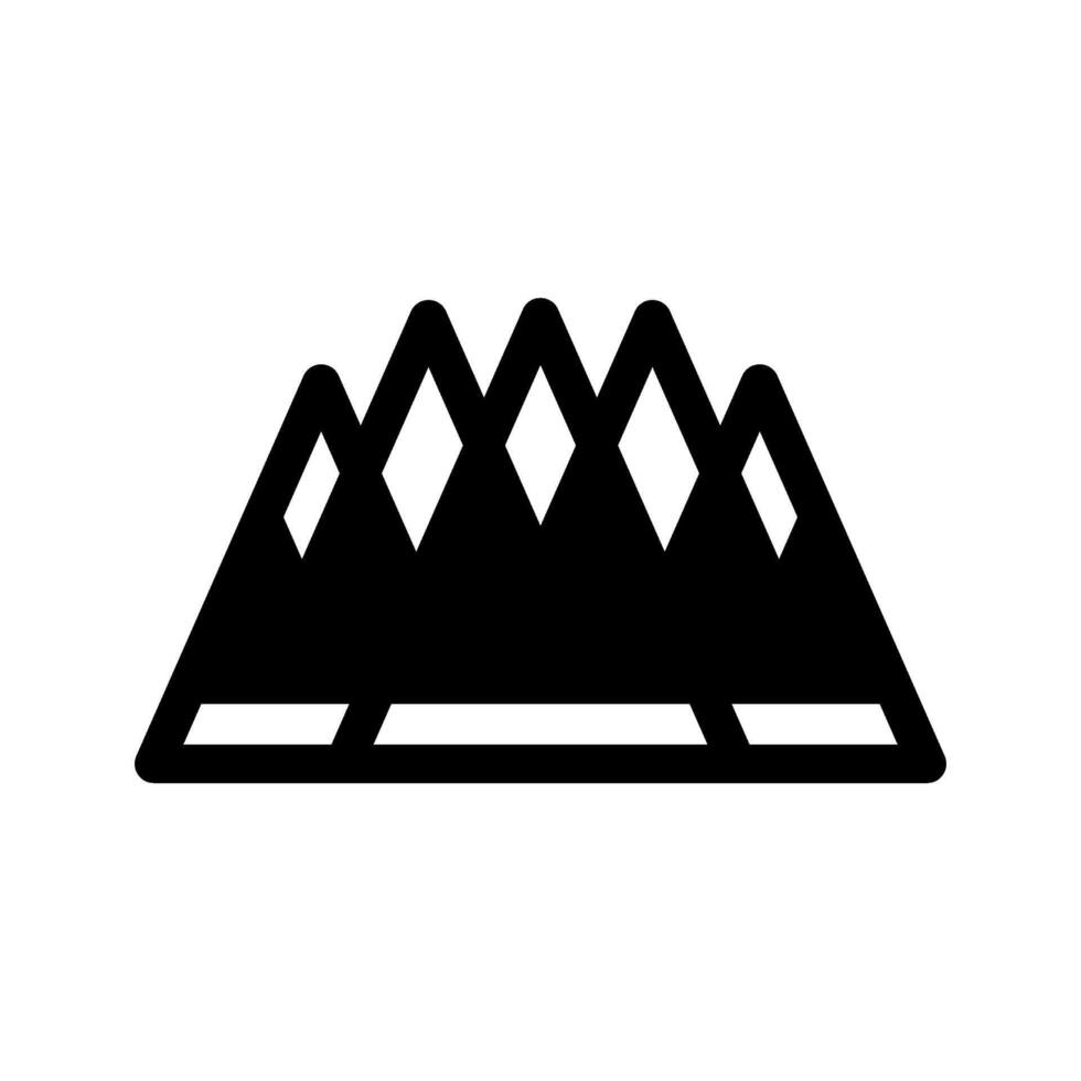 Mountain Icon Symbol Design Illustration vector